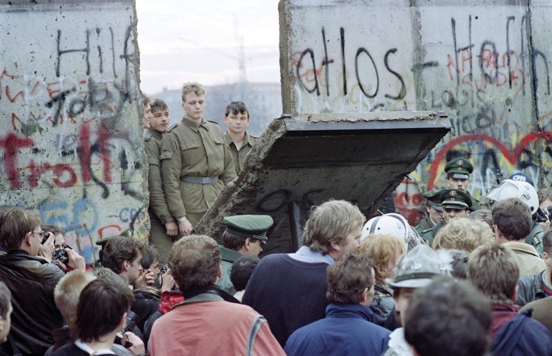 Berlin Wall fall